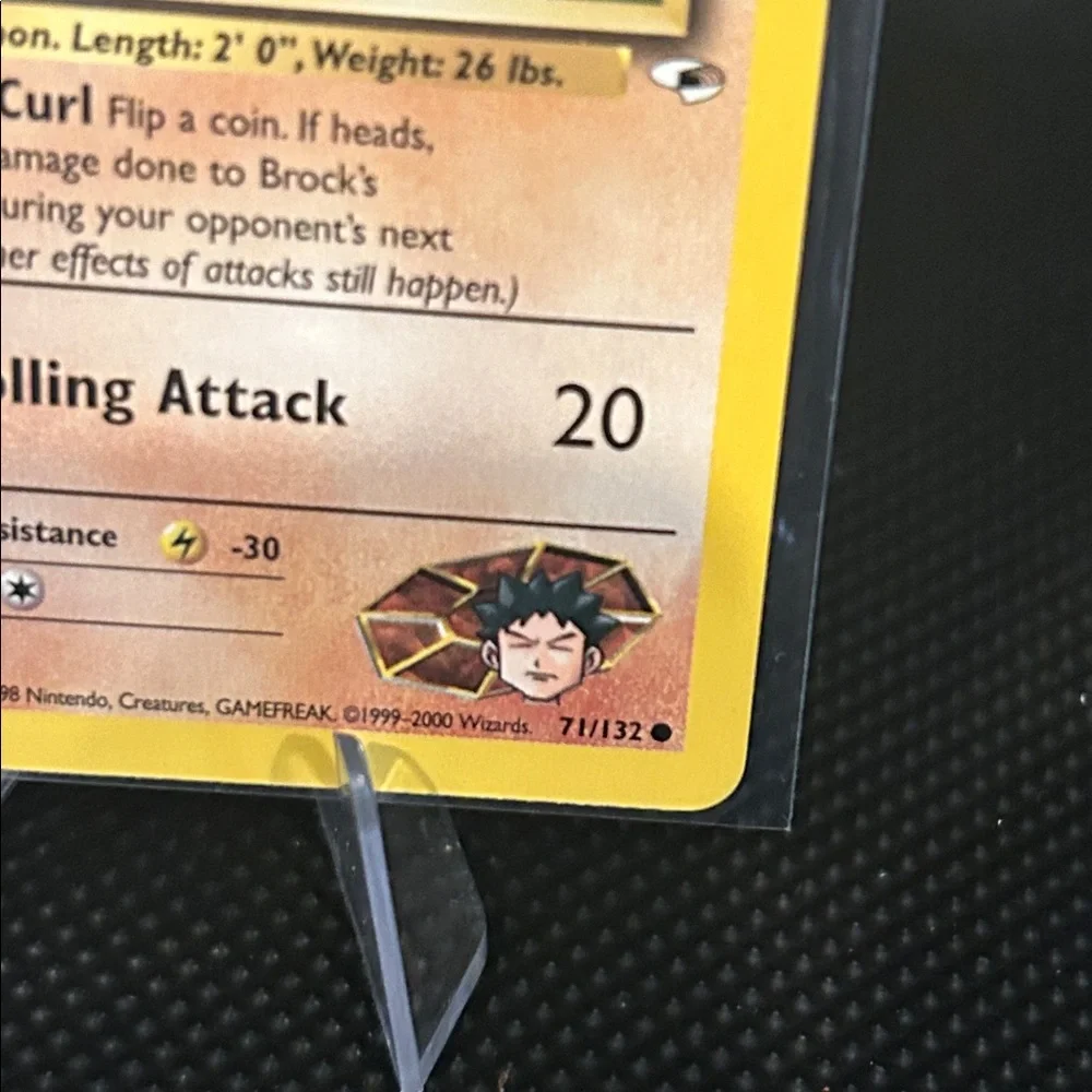 Pokemon authentic brock’s